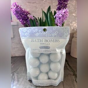 Vanilla Bath Bombs - 10 Pack